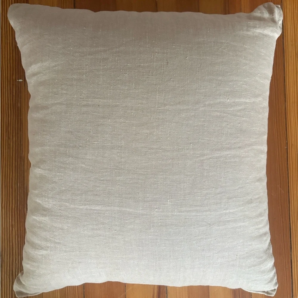 IKEA Beige Linen Pillow